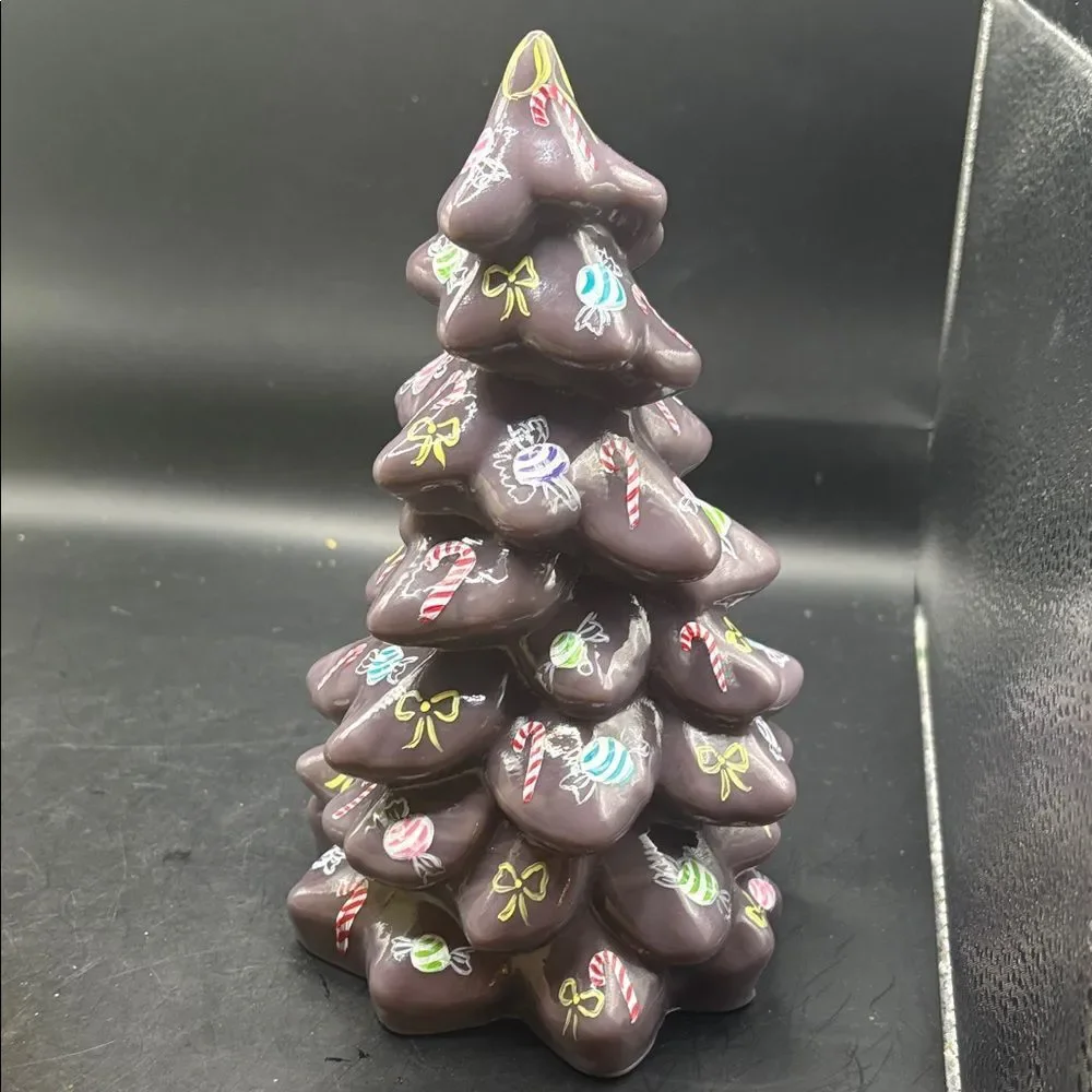 Candyland 2022 hand painted eggplant mosser large glass tree